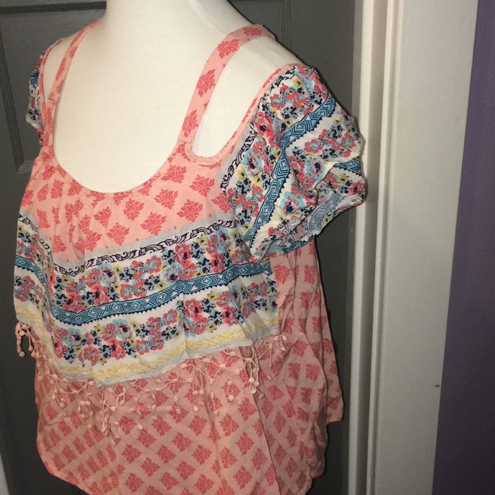❤️ Bohemian style flowing hippie top ✌️